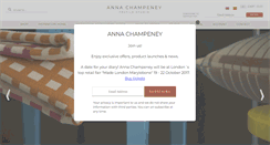 Desktop Screenshot of annachampeney.com